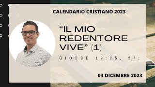 03 DICEMBRE 2023 Calendario cristiano IL BUON SEME [upl. by Leen]