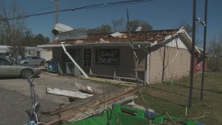 Assumption Parish storm cleanup continues following Labadieville tornado [upl. by Donetta]