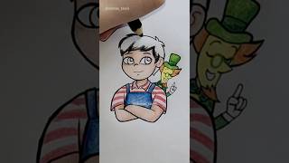 Desenho do Pedrinho e Visconde do Sítio do PicaPau amarelo fanart [upl. by Pellet]