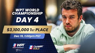 23000000 WPT World Championship 2024  Day 4 [upl. by Blumenfeld]