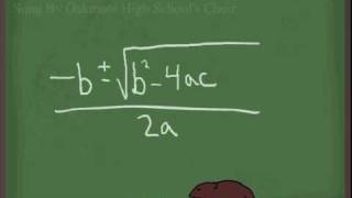 Quadratic Formula Pop Goes the Weasel [upl. by Balkin]