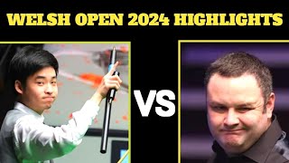 Si Jiahui Vs Stephen Maguire Welsh Open 2024 [upl. by Abate19]