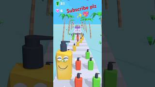 Collecting same colour water bottle game play video games gaming samecolourbottlecollectingviral [upl. by Richey]