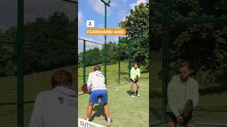 3 Drills to master the continental grip  Padel tennis [upl. by Ahsanat]