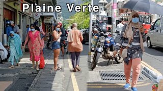 Plaine Verte  Port Louis  Mauritius 🇲🇺  Solo Walking Tour [upl. by Ankney509]