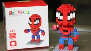 Lego Spider Man  Micro Block Gift Series Speed  สไปเดอร์แมน [upl. by Ebberta799]