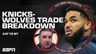 FULL BREAKDOWN of the KnicksTimberwolves BLOCKBUSTER KAT TRADE  The Hoop Collective [upl. by Natlus]