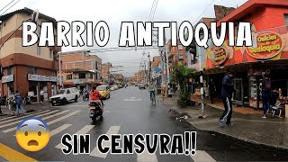 Así es el BARRIO ANTIOQUIA EN MEDELLIN😱 [upl. by Sondra]