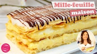 🌟 MILLEFEUILLE maison traditionnel  La recette FACILE comme en boulangerie 🌟 [upl. by Otte]