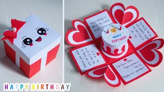 DIY birthday card  Special greeting card for birthday 🥳  fathers day craft ideas  tutorial [upl. by Berner]