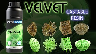 Introducing Velvet  The Best Castable Resin For 3D Printing amp Casting [upl. by Ytsirc]