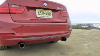 2012 F30 335i Engine and Exhaust Sound  Manual Transmission In Action [upl. by Rene]