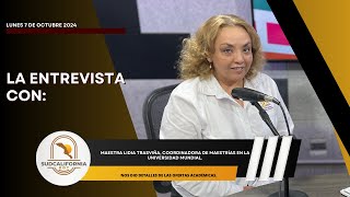 🗣️💬LaEntrevista con Lidia Trasviña  7 de octubre 2024 [upl. by Enenstein]