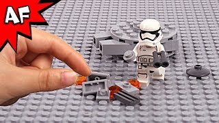 Lego Star Wars Brick Building the Millennium Falcon with Stormtrooper [upl. by Wernda205]