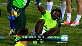 IRB Sevens World  episode 7 Las Vegas highlights 2014 [upl. by Aileen]