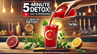 5Minute Detox Say Goodbye to Toxins [upl. by Irehj]