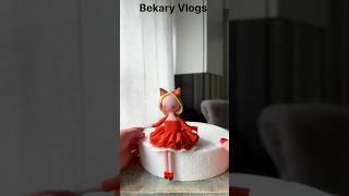 How To Make Fondant Easy Character  Baby Girl Face Design shorts viral viralvideo bekaryvlogs0 [upl. by Trisha]