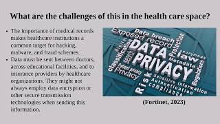 Patient Data Privacy and Security [upl. by Areemas]