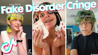 Fake Disorder Cringe  TikTok Compilation 33 [upl. by Ezirtaeb]