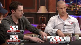 561800 Cold Deck Tom Dwan vs Patrik Antonius on Poker After Dark [upl. by Anayaran]