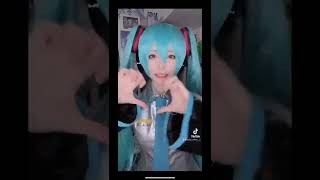 初音ミク声真似❄️ tiktok shorts 初音ミク hatsunemiku コスプレ コスプレイヤー しらゆきミク [upl. by Narine429]