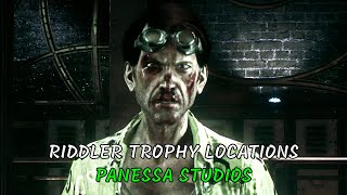 Riddler Trophy Locations Panessa Studios [upl. by Buehler823]