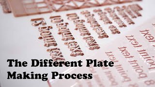 The different flexographic plate making process [upl. by Assiron]