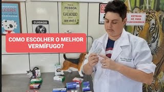 VERMÍFUGO PARA CÃES E GATOS [upl. by Emoryt]