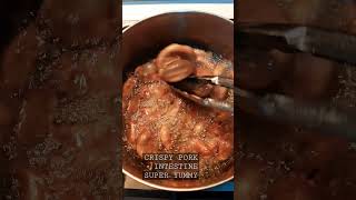 How to Cook The Perfect Crispy Pig Intestine with PepperPork Recipeshortsporkintestine [upl. by Thorpe]