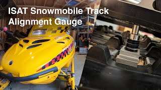 Snowmobile Track Tension Reviewing the ISAT Track Tension Tool [upl. by Ilbert491]