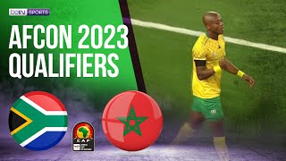 South Africa vs Morocco  AFCON 2023 QUALIFIERS HIGHLIGHTS  06172023  beIN SPORTS USA [upl. by Ormiston881]