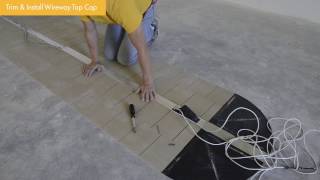 Connectrac UnderCarpet Wireway Installation Guide [upl. by Olsewski]