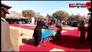 The burial of national anthem composer Axali Doëseb [upl. by Strong]