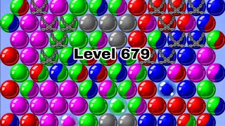 Bubble Shooter Game  Full Level 679 [upl. by Tnahs565]