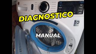 💖 LAVADORA GENERAL ELECTRIC MODO DIAGNOSTICO frontal [upl. by Bremser]