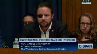 Rep Dan Crenshaw RTX is against solar energy because it doesnt work at night [upl. by Nyliahs299]