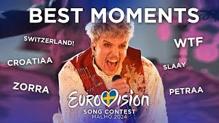 Eurovision 2024 BEST MOMENTS that made it ICONIC [upl. by Harwilll627]