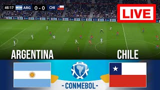 🔴 LIVE  Argentina vs Chile  CONMEBOL 2026 World Cup Qualifiers  Full Match Streaming [upl. by Delwin]