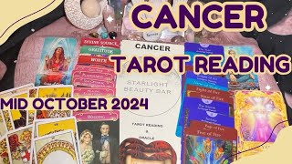 Cancer Tarot Reading Money Career amp Love Mid October 2024 Abundance amp Wedding [upl. by Yahsal]