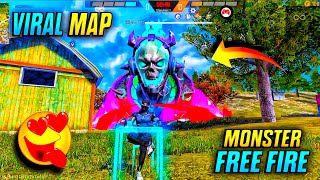 NEW MONSTER MODE CRAFTLAND BERMUDA MAP 🤯 FREE FIRE NEW CRAFTLAND MAP CODE  RUSHKEY [upl. by Attenyl272]