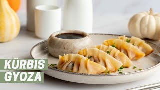 Vegane Kürbis Gyoza Rezept  Pumpkin Gyoza shorts [upl. by Nayhr]