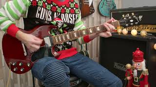 Run Rudolph Run  Lemmy Billy Gibbons Dave Grohl quick cover [upl. by Heydon]