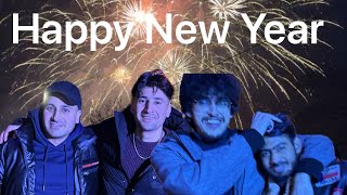 Manchester to Edinburgh  Scotland  New Year 2024  Fireworks in Edinburgh  United Kingdom [upl. by Trebron]