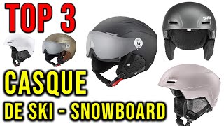 TOP3 ► Meilleur CASQUE DE SKI Mixte 2021 ✅ Sécurité au top [upl. by Eniluqcaj]