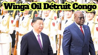 Chine en RDC Winga Oil exploite les ressources du Congo au détriment du peuple amp de lenvironnement [upl. by Henley]