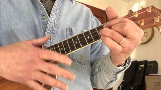 Three Little Birds  Reggae ukulele  tutorial [upl. by Parcel]