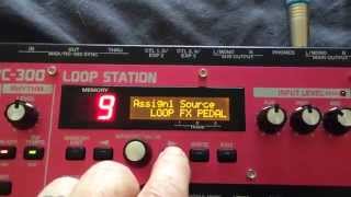 Switching drums on and off on the Boss RC300 [upl. by Ehrsam]