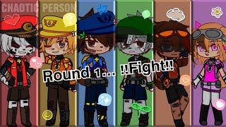 Round 1… Fight Paw Patrol AU  Gacha club  By Chaotic Person☆  𝐓𝐫𝐞𝐧𝐝 [upl. by Weinman946]