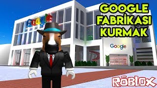 🏭 Kendi Google Fabrikamızı Kuruyoruz 🏭  Google Factory Tycoon  Roblox Türkçe [upl. by Nnyladnarb644]