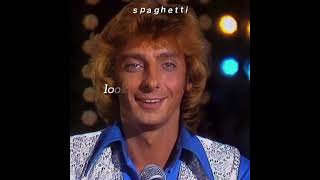 Barry Manilow  Mandy  Live with lyrics [upl. by Gastineau]